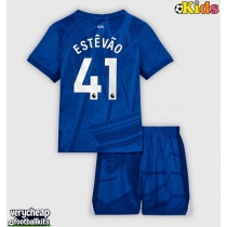 Chelsea Estevao Willian #41 Replica Home Minikit 2025-26 Short Sleeve (+ pants)